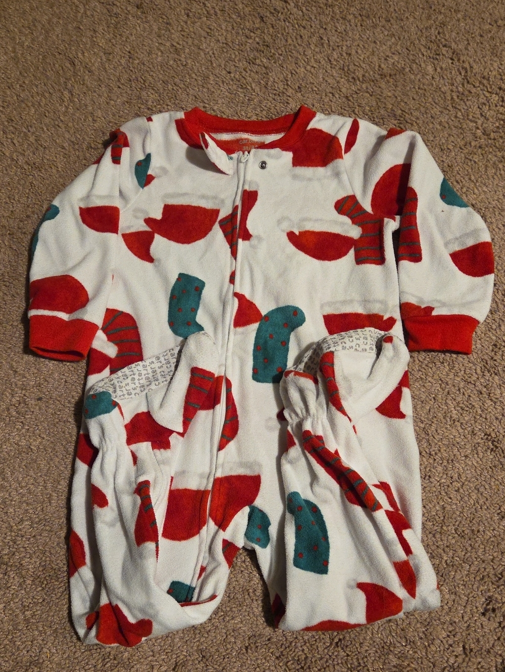 Cozy Christmas One-Piece Sleeper